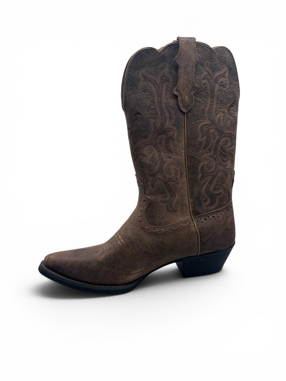 Justin Boots McKayla 10 D Leather Cowboy Western Single Boot Right Amputee L2561